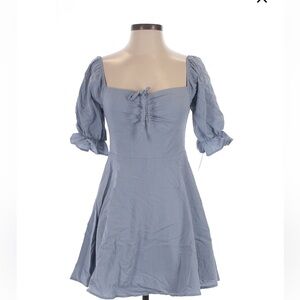 Lulu's Light Blue Mini Dress
